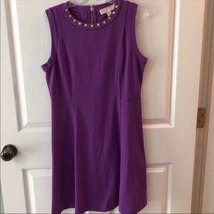 Michael Kors Purple Dress Sz 10